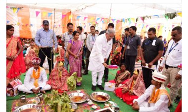 मुख्यमंत्री के पहल पर कन्या विवाह योजना राशि बढ़कर 50 रू की गई।