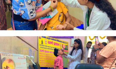 आयुर्वेद महाविद्यालय चिकित्सालय में हर पुष्य नक्षत्र तिथि में 0-16 वर्ष के बच्चों को कराया जाता है स्वर्णप्राशन