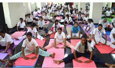 सरगुजा संभाग के 135 प्रशिक्षणार्थियों ने सीखी योग क्रियाएं