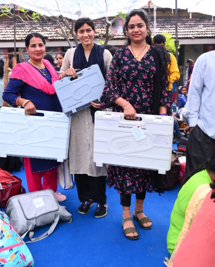 सभी तैयारियां पूरी, मतदान केंद्रों में पहुचें दल, विधानसभा निर्वाचन के लिए मतदान कल