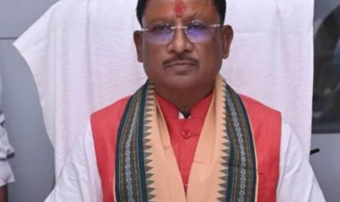 बैठक के ख़त्म होने के बाद सीएम साय रात 8 बजे