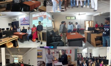 राष्ट्रीय युवा दिवस पर पं रामसखा उपाध्याय महाविद्यालय में किया गया तंबाकू नियंत्रण संगोष्ठी आयोजन कार्यक्रम