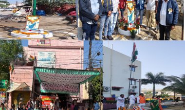 बड़े हषोल्लास के साथ मनाया गया गणतंत्र दिवस,दी सच्चे मार्ग पर चलने की सीख,