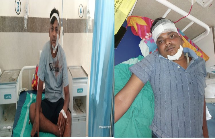पत्रकार पर असामाजिक तत्व ने किया जान लेवा हमला पत्रकार को सच का आइना दिखाना पड़ा महंगा