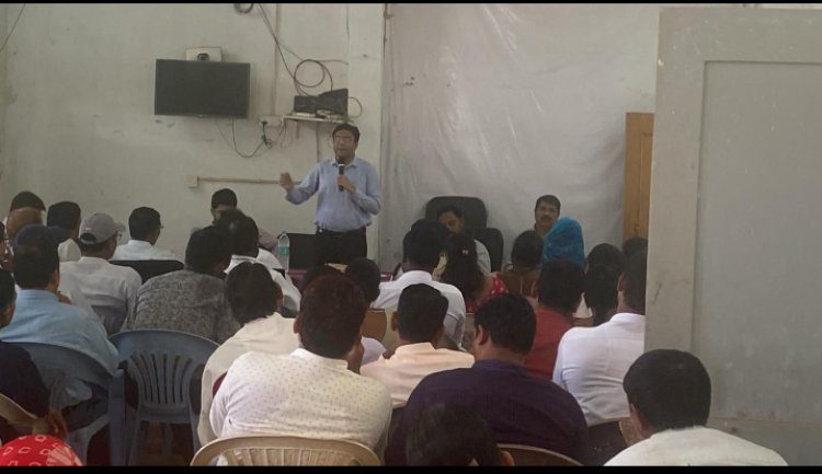 भारतीय न्याय संहिता-23 पर जनपद कार्यालय अभनपुर में कार्यशाला आयोजित की कार्यशाला 01 जुलाई से लागू होगी नई संहिता