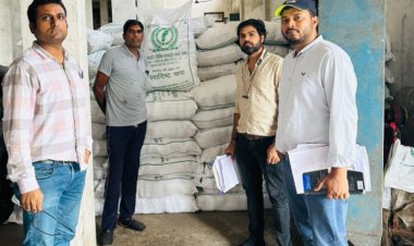 कलेक्टर डाॅ. गौरव सिंह के निर्देश पर खाद्य विभाग की टीम  ने दाल मिल का किया निरीक्षण