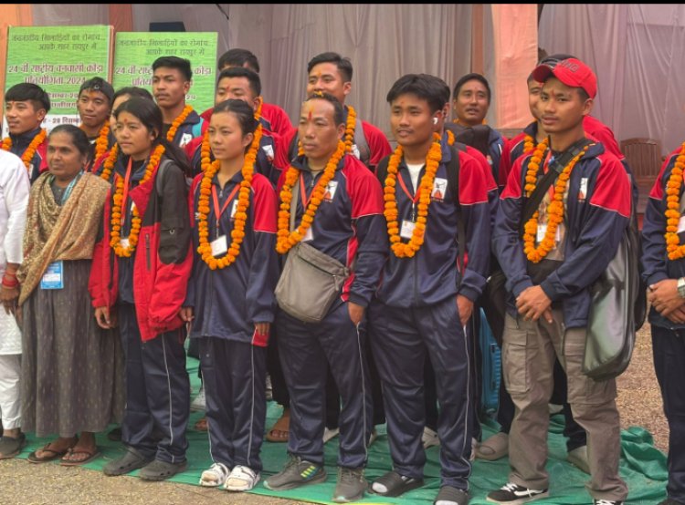 24वीं राष्ट्रीय वनवासी क्रीड़ा प्रतियोगिता : जनजातीय खिलाड़ियों का आना शुरू