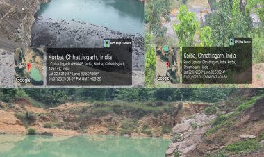 कोरबा खनिज और पर्यावरण विभाग की शह पर हो रहा राखड़ और उत्खनन से निकले ओबी मिट्टी और गिट्टी चोरी का खेल?