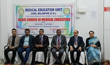 सिम्स बिलासपुर में राष्ट्रीय स्तर की तीन दिवसीय कार्यशाला का आयोजन: चिकित्सा शिक्षा की नई पद्धतियों पर प्रशिक्षण