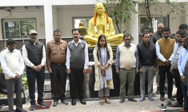 शहीद दिवस पर राष्ट्रपिता महात्मा गांधी को नमन