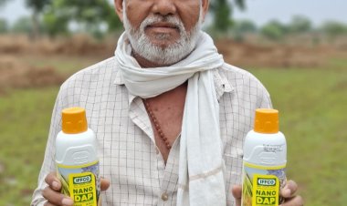 नैनो उर्वरक बना किसानों का भरोसा, अभनपुर के किसान शेषनारायण को मिल रहा बेहतर उत्पादन