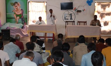 केंद्रीय जेल में ब्रह्माकुमारी संस्था द्वारा आध्यात्मिक एवं प्रेरणात्मक कार्यक्रम का आयोजन