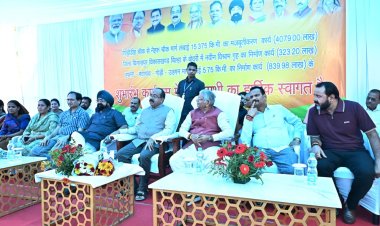 उप मुख्यमंत्री श्री अरुण साव ने बिलासपुर में 52.41 करोड़ रुपए के सड़क विकास कार्यों का किया भूमिपूजन